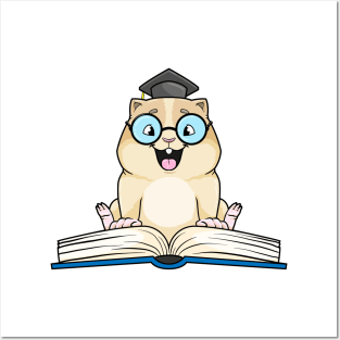 Hamster Nerd Book Posters and Art